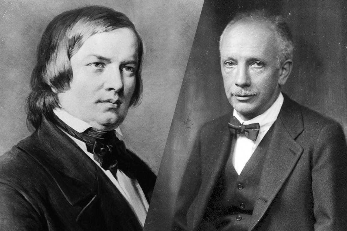 Richard Strauss and Robert Schumann